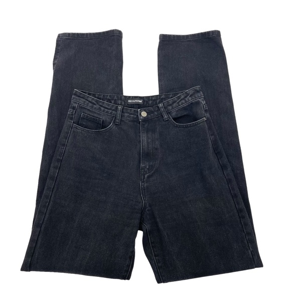 PrettyLittleThing Jeans 12 Long Black - Picture 5 of 16